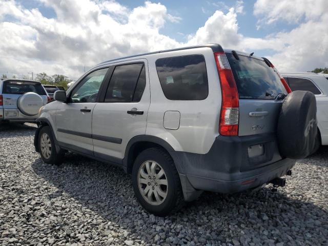 SHSRD78896U429817 - 2006 HONDA CR-V EX SILVER photo 2