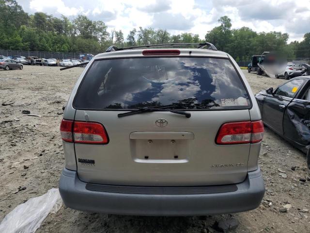 4T3ZF19C13U533063 - 2003 TOYOTA SIENNA CE TAN photo 6