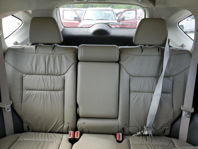5J6RM4H74EL071609 - 2014 HONDA CR-V EXL WHITE photo 10