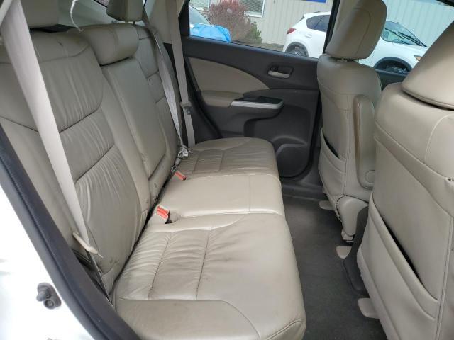 5J6RM4H74EL071609 - 2014 HONDA CR-V EXL WHITE photo 11