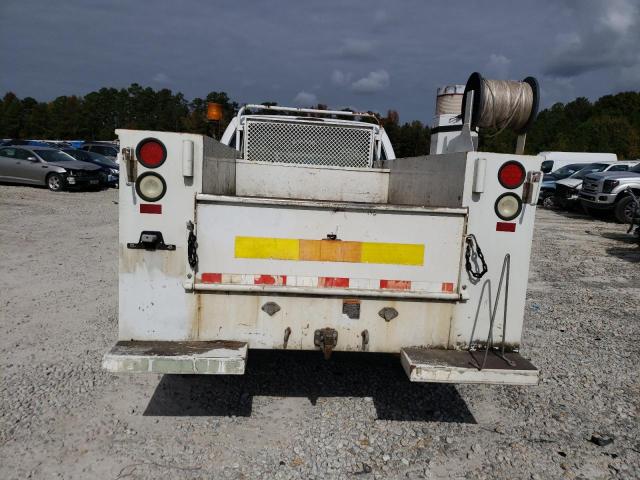 1FDWF30568EC54442 - 2008 FORD F350 SRW SUPER DUTY WHITE photo 6