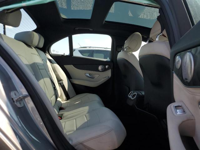 55SWF4KBXFU041632 - 2015 MERCEDES-BENZ C 300 4MATIC SILVER photo 10