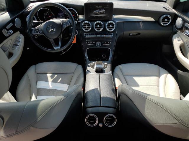 55SWF4KBXFU041632 - 2015 MERCEDES-BENZ C 300 4MATIC SILVER photo 8