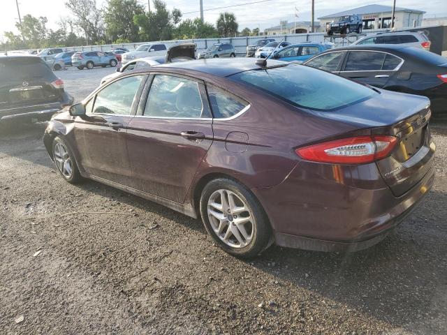3FA6P0H76DR301908 - 2013 FORD FUSION SE ბურგუნდია ფოტო 2