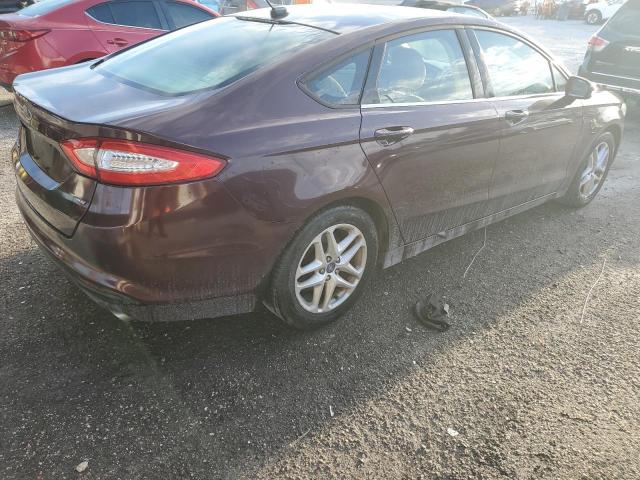 3FA6P0H76DR301908 - 2013 FORD FUSION SE ბურგუნდია ფოტო 3