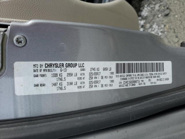 2C4RC1BG9DR805716 - 2013 CHRYSLER TOWN & COU TOURING 银色 照片 13