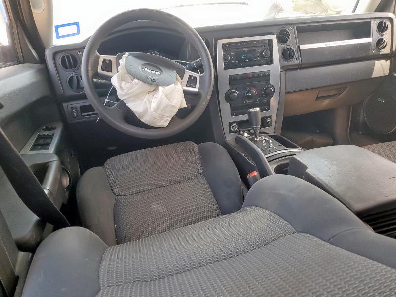 1J8HH48N58C222183 - 2008 JEEP COMMANDER SPORT შავი ფოტო 8