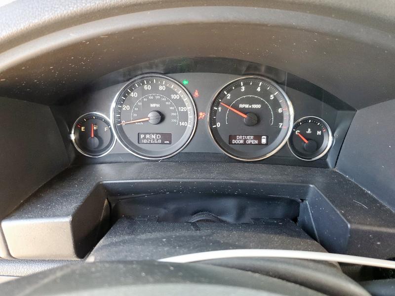 1J8HH48N58C222183 - 2008 JEEP COMMANDER SPORT შავი ფოტო 9