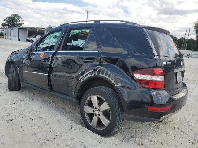 4JGBB8GB5AA542419 - 2010 MERCEDES-BENZ ML 350 4MATIC BLACK photo 2