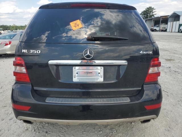 4JGBB8GB5AA542419 - 2010 MERCEDES-BENZ ML 350 4MATIC BLACK photo 6