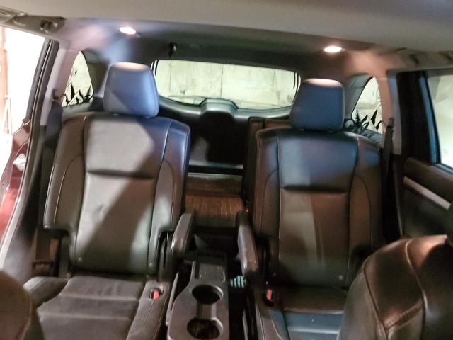 5TDJKRFH0GS287556 - 2016 TOYOTA HIGHLANDER XLE Tünd qırmızı foto 10