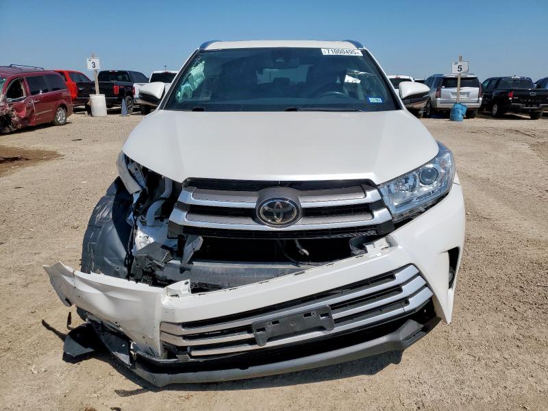 5TDKZRFH8HS511061 - 2017 TOYOTA HIGHLANDER SE WHITE photo 5