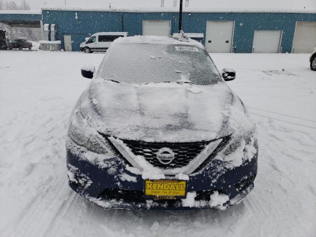 3N1AB7AP1HY341737 - 2017 NISSAN SENTRA S BLUE photo 5