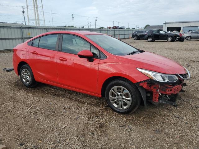 1G1BC5SM5J7150717 - 2018 CHEVROLET CRUZE LS RED photo 4