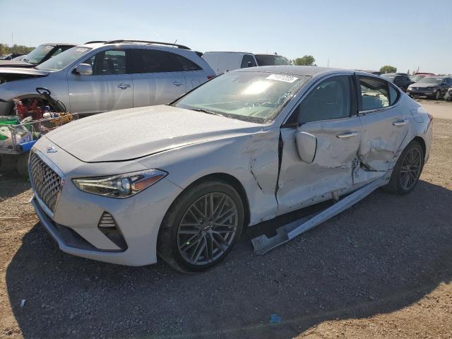 KMTG34LA7KU025430 - 2019 GENESIS G70 ELITE WHITE photo 1