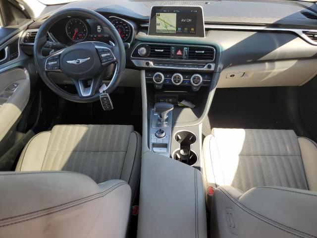 KMTG34LA7KU025430 - 2019 GENESIS G70 ELITE WHITE photo 8