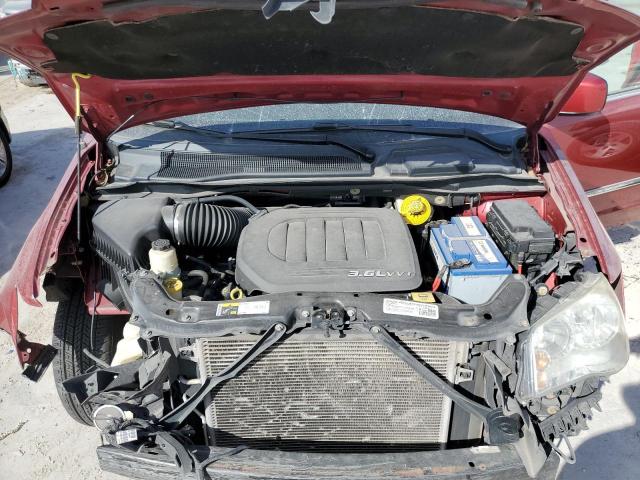 2C4RC1BGXER221052 - 2014 CHRYSLER TOWN & COU TOURING BURGUNDY photo 12