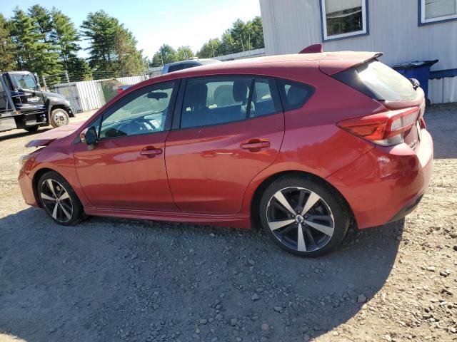 4S3GTAK67J1732098 - 2018 SUBARU IMPREZA SPORT RED photo 2