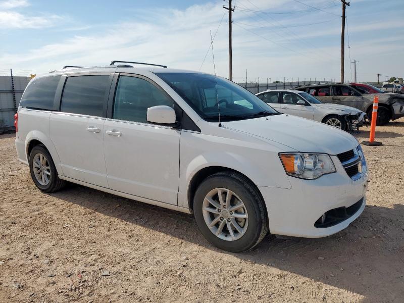 2C4RDGCGXKR655952 - 2019 DODGE GRAND CARAVAN SXT Weiß Foto 4