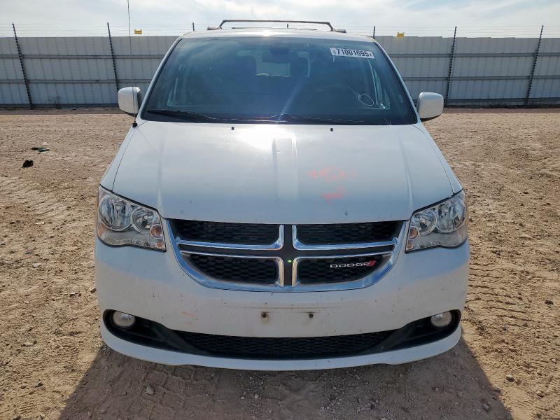 2C4RDGCGXKR655952 - 2019 DODGE GRAND CARAVAN SXT Weiß Foto 5