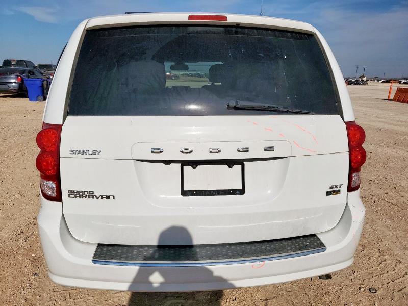 2C4RDGCGXKR655952 - 2019 DODGE GRAND CARAVAN SXT Weiß Foto 6