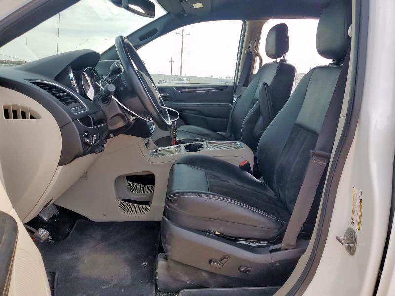 2C4RDGCGXKR655952 - 2019 DODGE GRAND CARAVAN SXT Weiß Foto 7