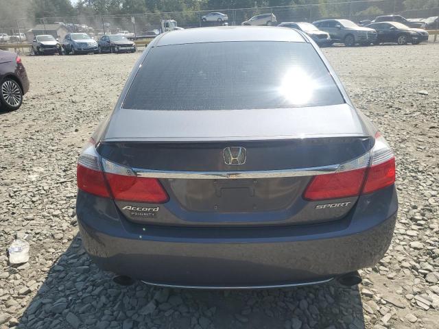 1HGCR2F58FA222811 - 2015 HONDA ACCORD SPORT GRAY photo 6