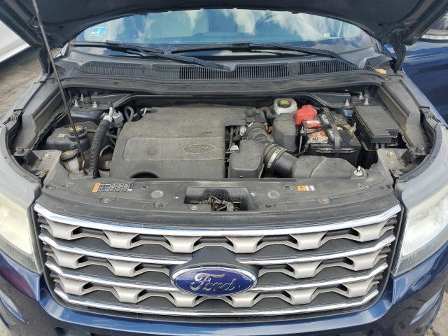 1FM5K8D82GGB91366 - 2016 FORD EXPLORER XLT ლურჯი ფოტო 12