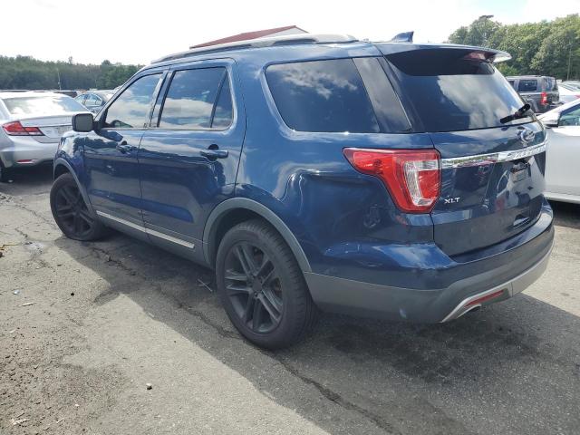 1FM5K8D82GGB91366 - 2016 FORD EXPLORER XLT ლურჯი ფოტო 2