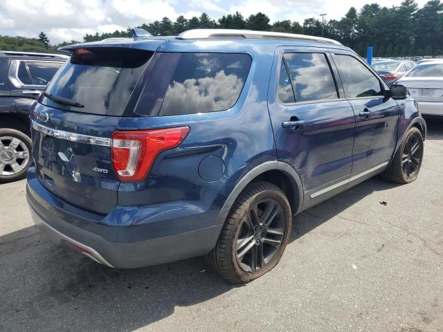 1FM5K8D82GGB91366 - 2016 FORD EXPLORER XLT ლურჯი ფოტო 3