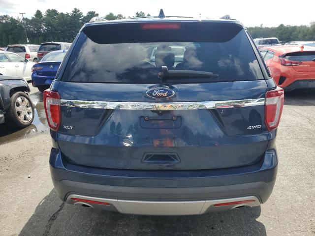 1FM5K8D82GGB91366 - 2016 FORD EXPLORER XLT ლურჯი ფოტო 6
