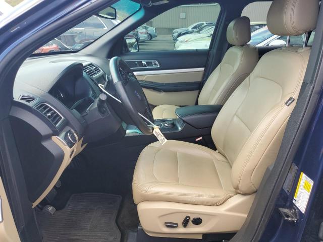 1FM5K8D82GGB91366 - 2016 FORD EXPLORER XLT ლურჯი ფოტო 7