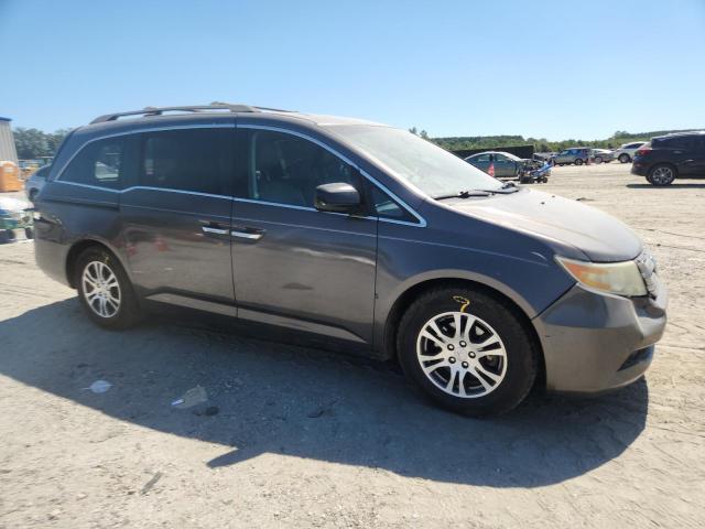 5FNRL5H68BB104664 - 2011 HONDA ODYSSEY EXL GRAY photo 4