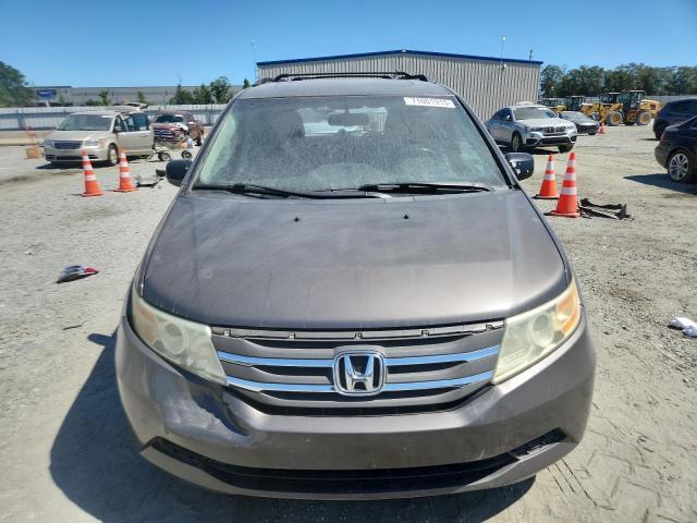 5FNRL5H68BB104664 - 2011 HONDA ODYSSEY EXL GRAY photo 5