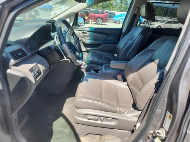 5FNRL5H68BB104664 - 2011 HONDA ODYSSEY EXL GRAY photo 7