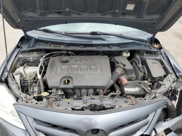 2T1BU4EE5CC911136 - 2012 TOYOTA COROLLA BASE Сұр фото 11