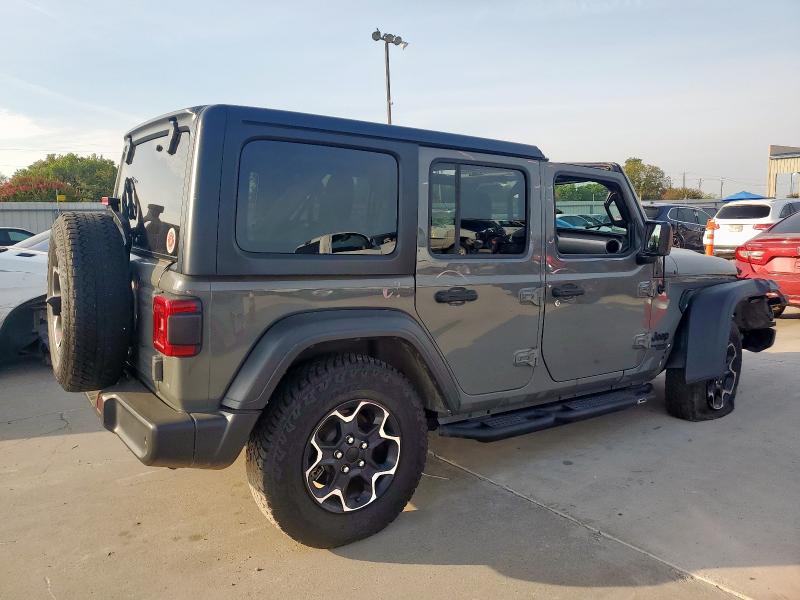 1C4HJXDN7MW724575 - 2021 JEEP WRANGLER U SPORT Boz foto 3