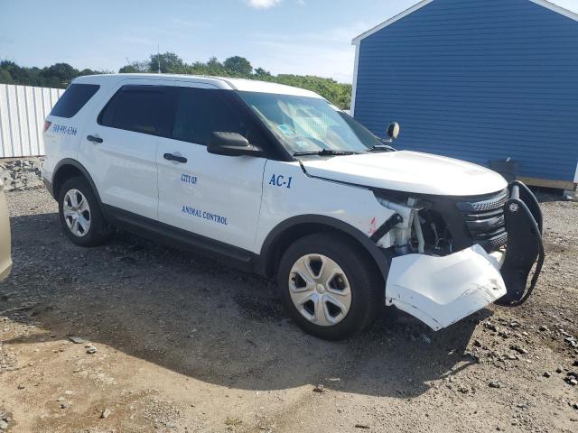 1FM5K8AR2FGA88573 - 2015 FORD EXPLORER POLICE INTERCEPTOR თეთრი ფოტო 4