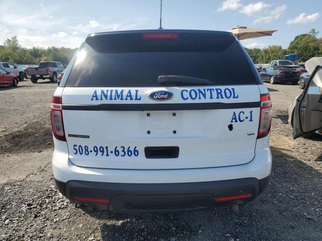 1FM5K8AR2FGA88573 - 2015 FORD EXPLORER POLICE INTERCEPTOR თეთრი ფოტო 6