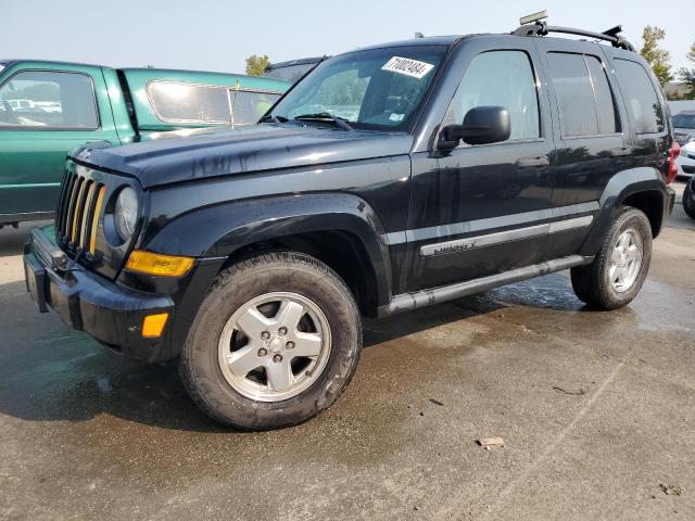 1J4GL38K25W671424 - 2005 JEEP LIBERTY RENEGADE 黑色 照片 1