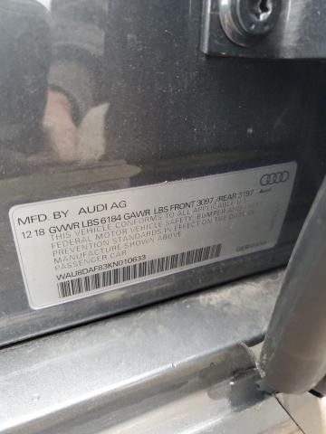 WAU8DAF83KN010633 - 2019 AUDI A8 L GRAY photo 12