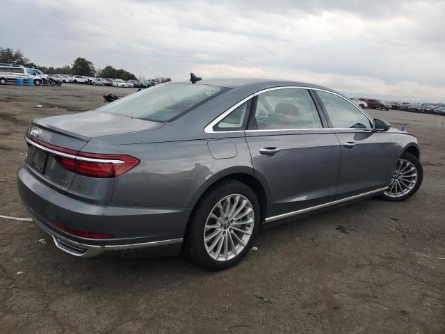 WAU8DAF83KN010633 - 2019 AUDI A8 L GRAY photo 3