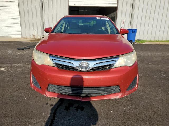 4T1BF1FK7CU536698 - 2012 TOYOTA CAMRY BASE RED photo 5