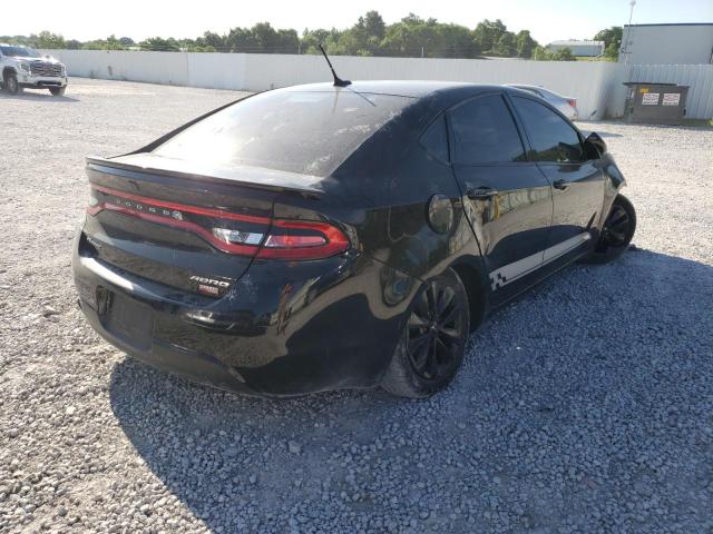 1C3CDFDH9FD345120 - 2015 DODGE DART SE AERO BLACK photo 4