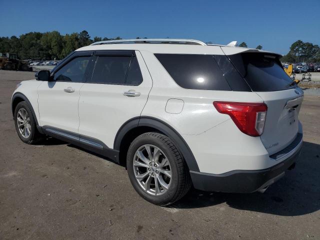 1FMSK7FH2LGC85915 - 2020 FORD EXPLORER LIMITED WHITE photo 2