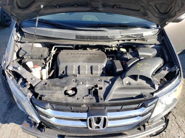 5FNRL5H68EB071203 - 2014 HONDA ODYSSEY EXL GRAY photo 12