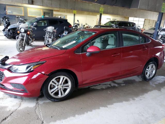 1G1BE5SM9H7150076 - 2017 CHEVROLET CRUZE LT RED photo 1
