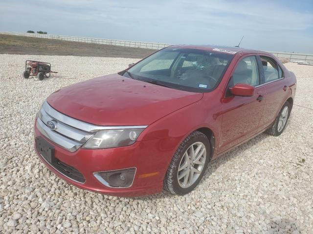 3FAHP0JA8CR192977 - 2012 FORD FUSION SEL RED photo 1