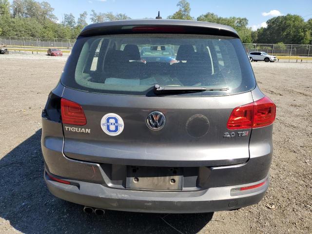 WVGAV3AX2EW558354 - 2014 VOLKSWAGEN TIGUAN S CHARCOAL photo 6