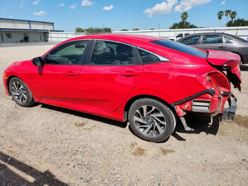 2HGFC2F73GH561530 - 2016 HONDA CIVIC EX RED photo 2